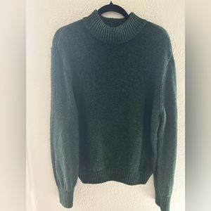 Aerie Green turtle neck sweater